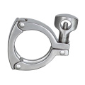 3 seções de aço inoxidável Pipe Heavy Duty Clamp